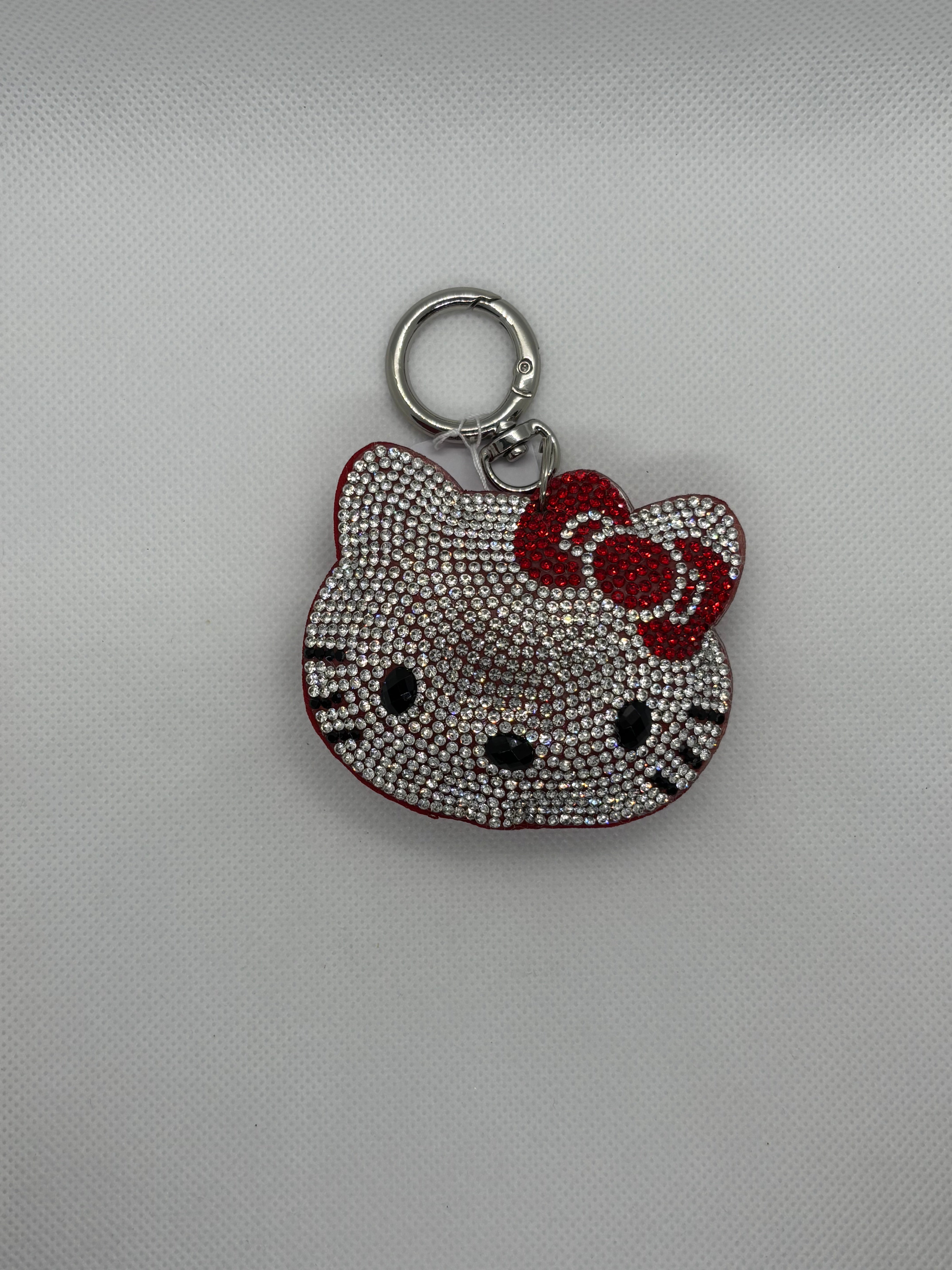 Red HK Bling Keychain