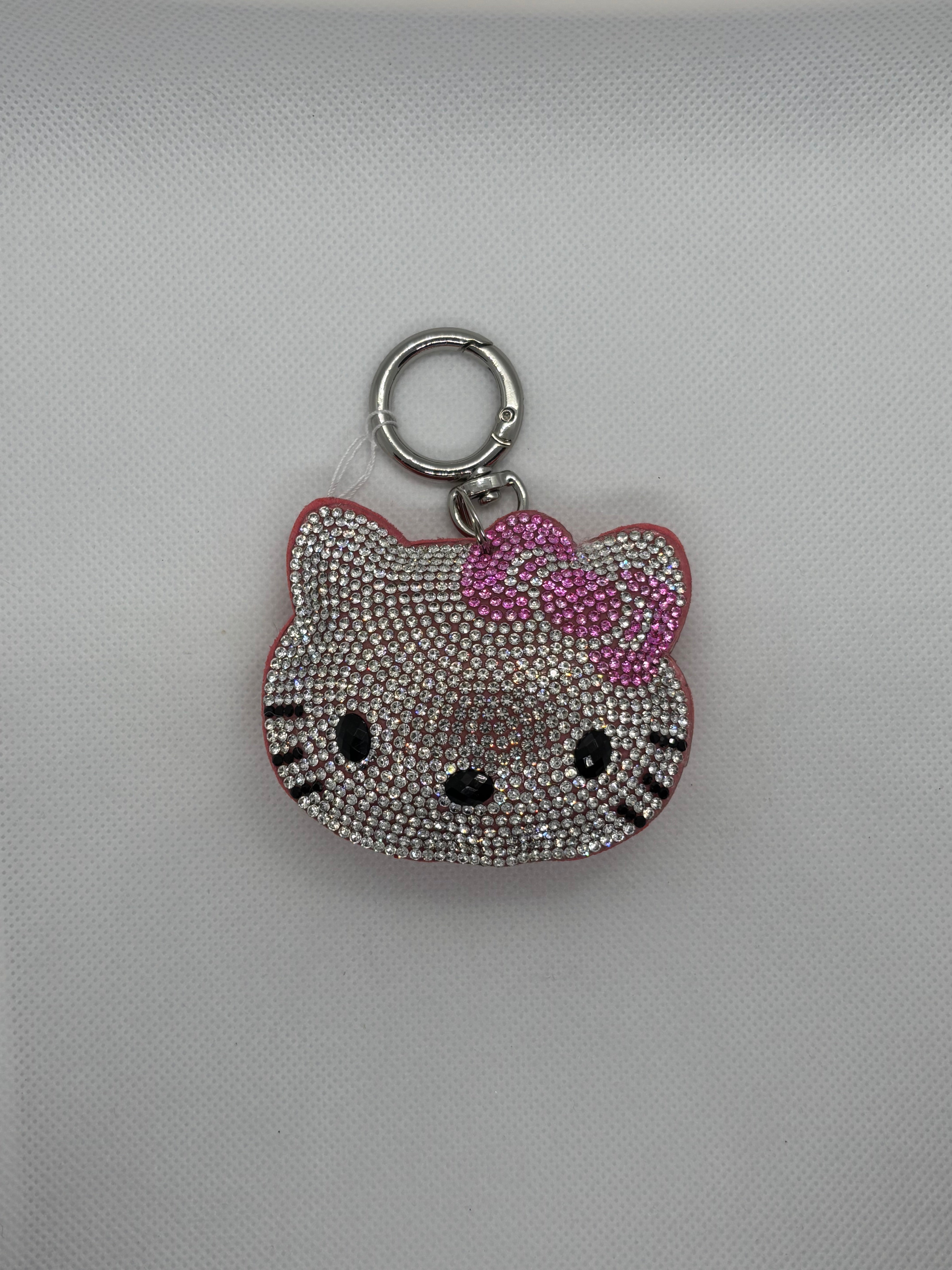 Pink HK Bling Keychain