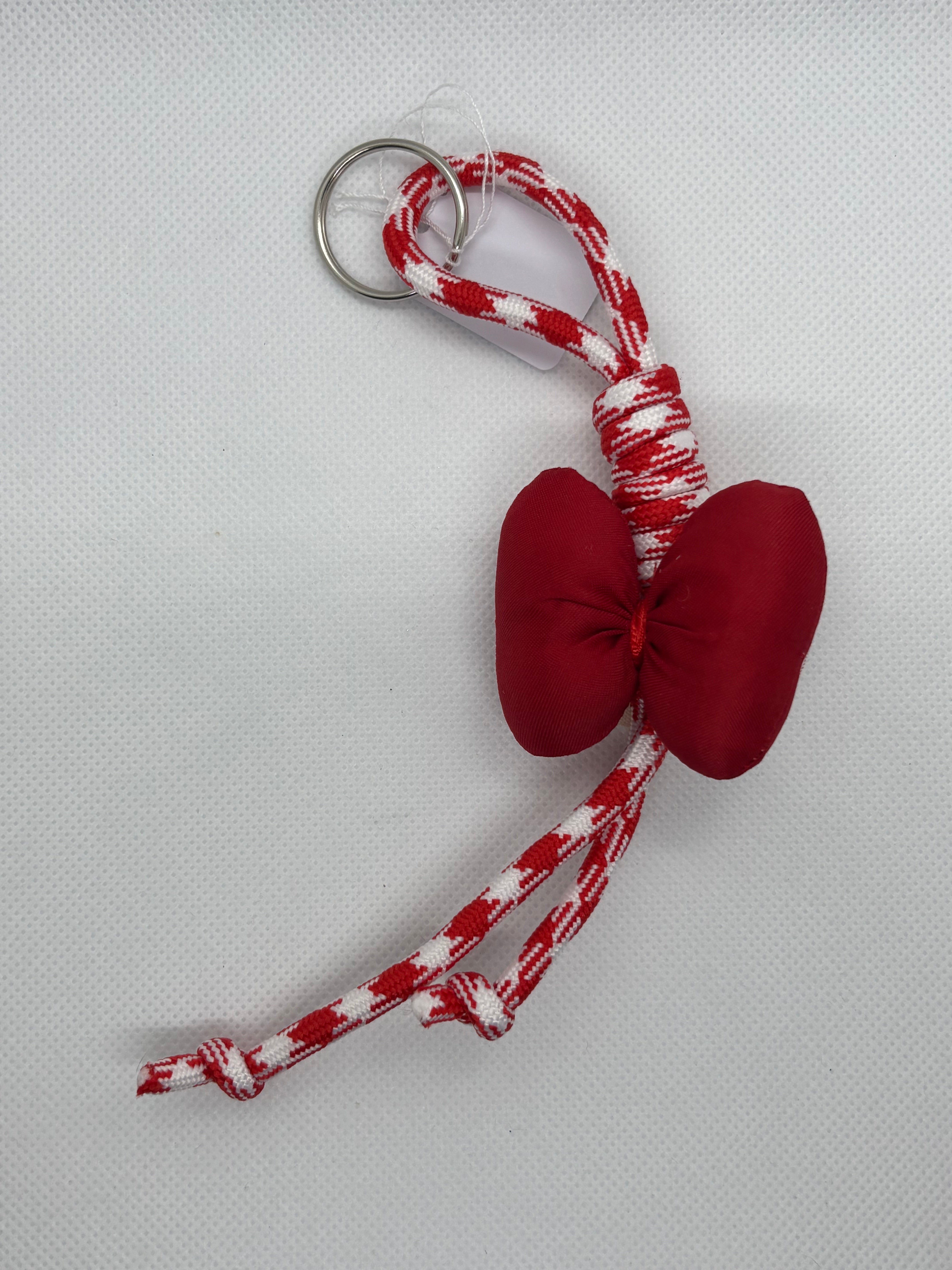 Red Rope Bow Charm