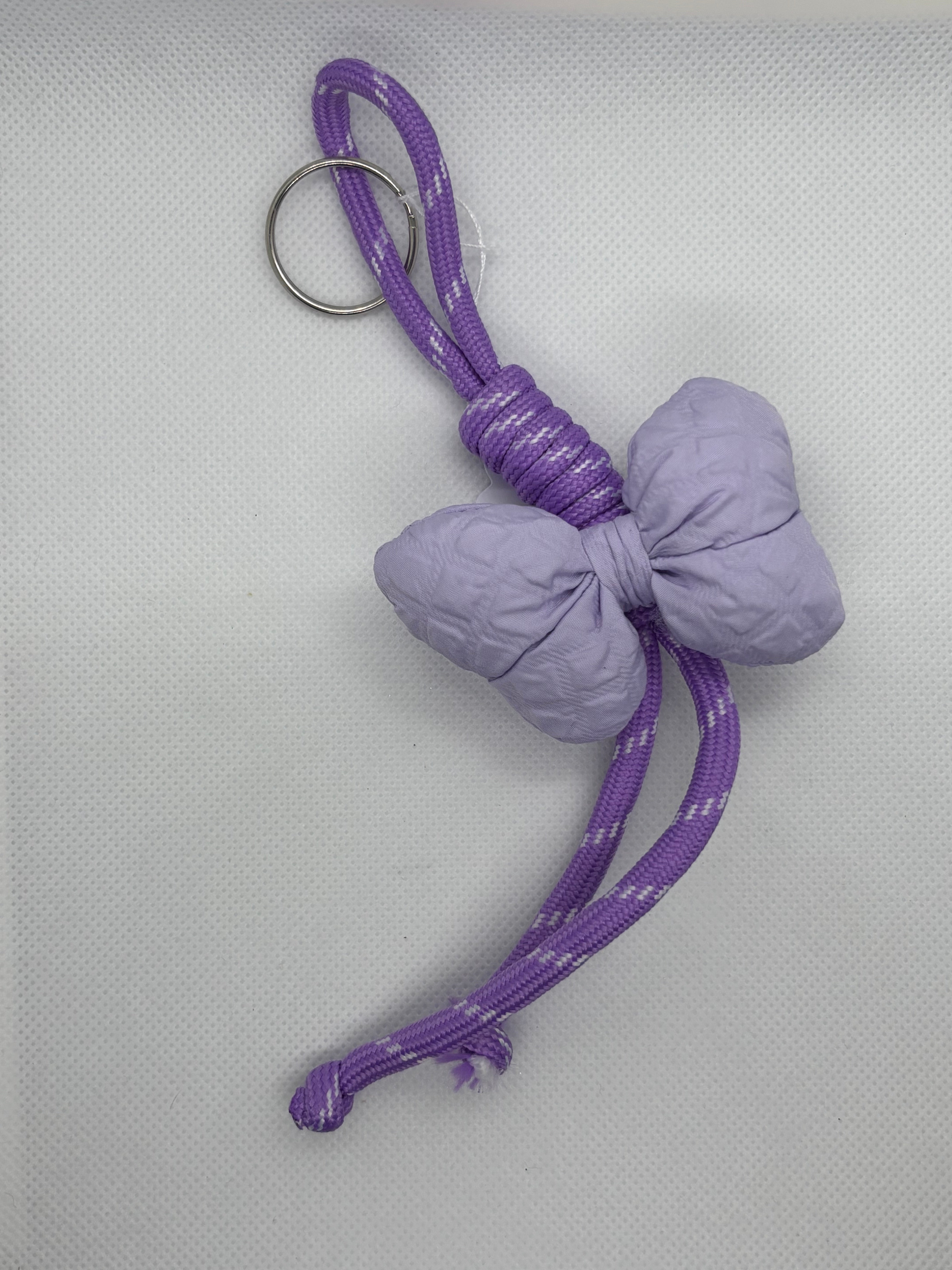Purple Rope Bow Charm