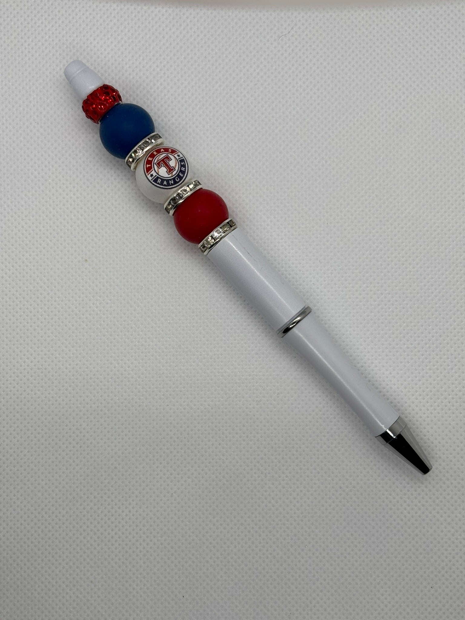 Texas Rangers Beaded Pen