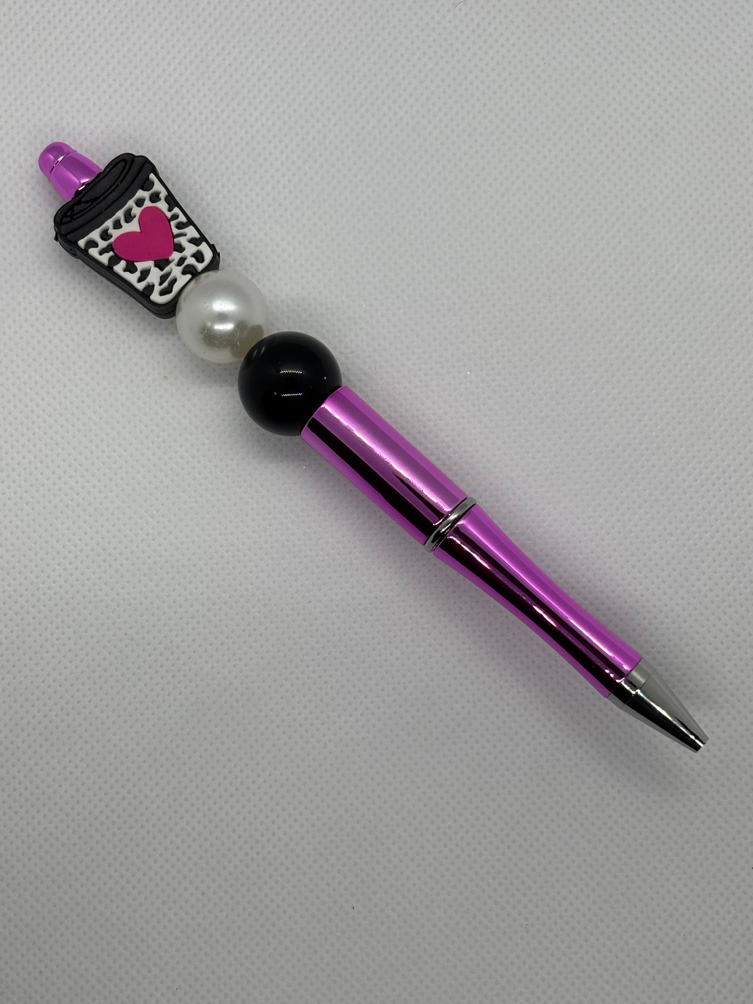 Purple Cowprint Coffee Cup