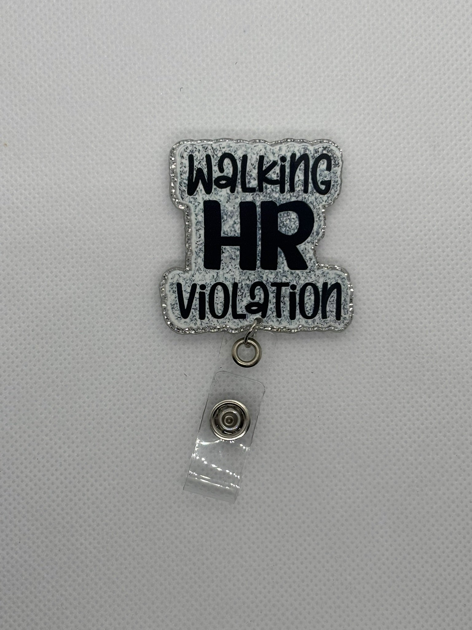 “HR Violation” Badge Face