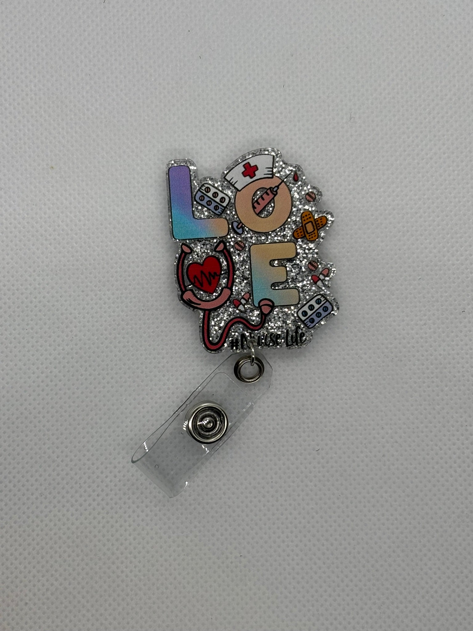 Medical LOVE Badge Face