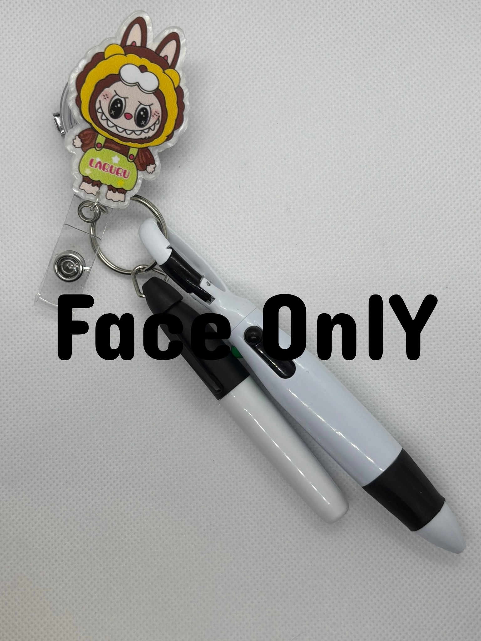 Labubu Badge Face