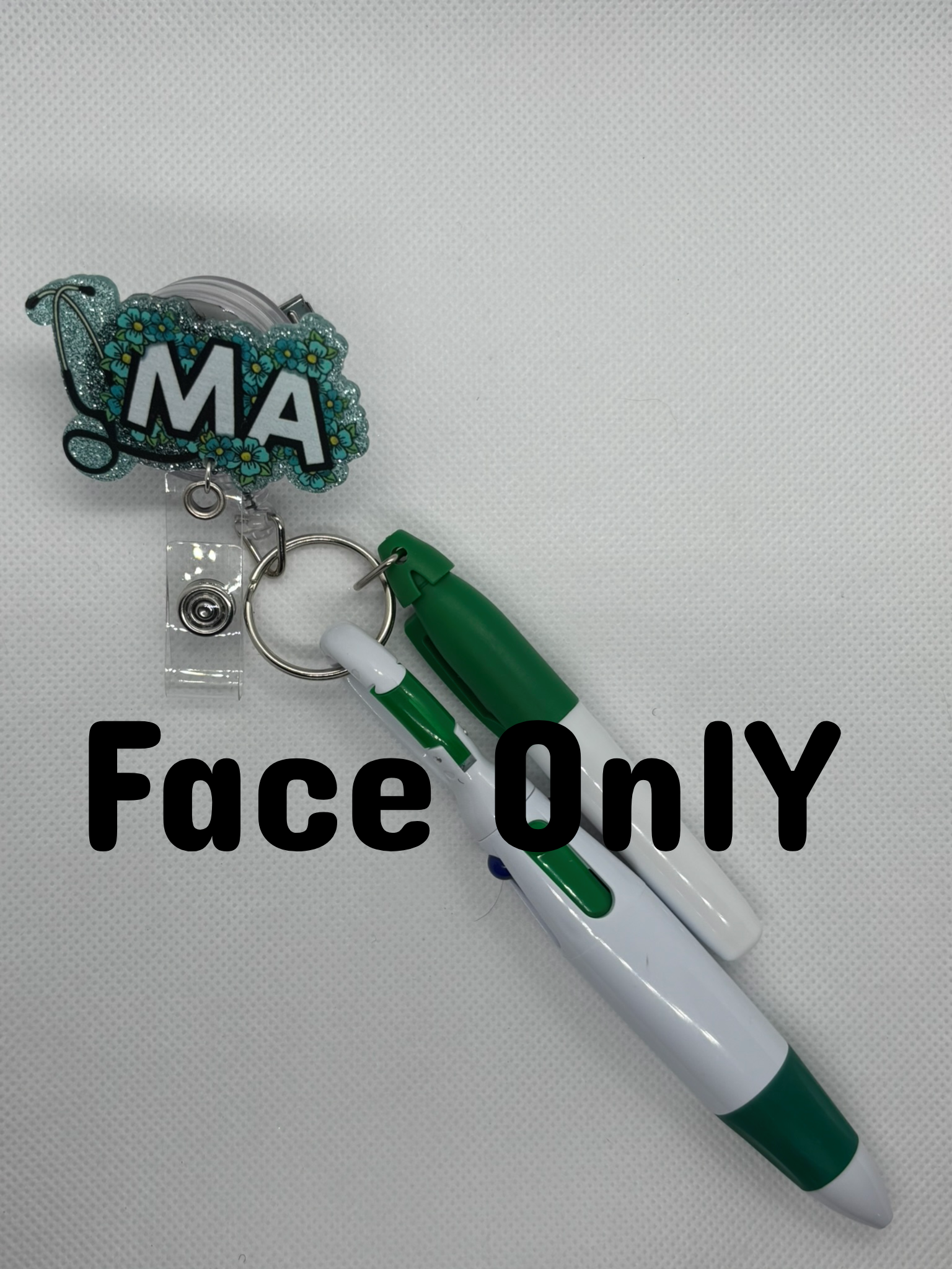 Blue “Medical Assistant” Badge Face