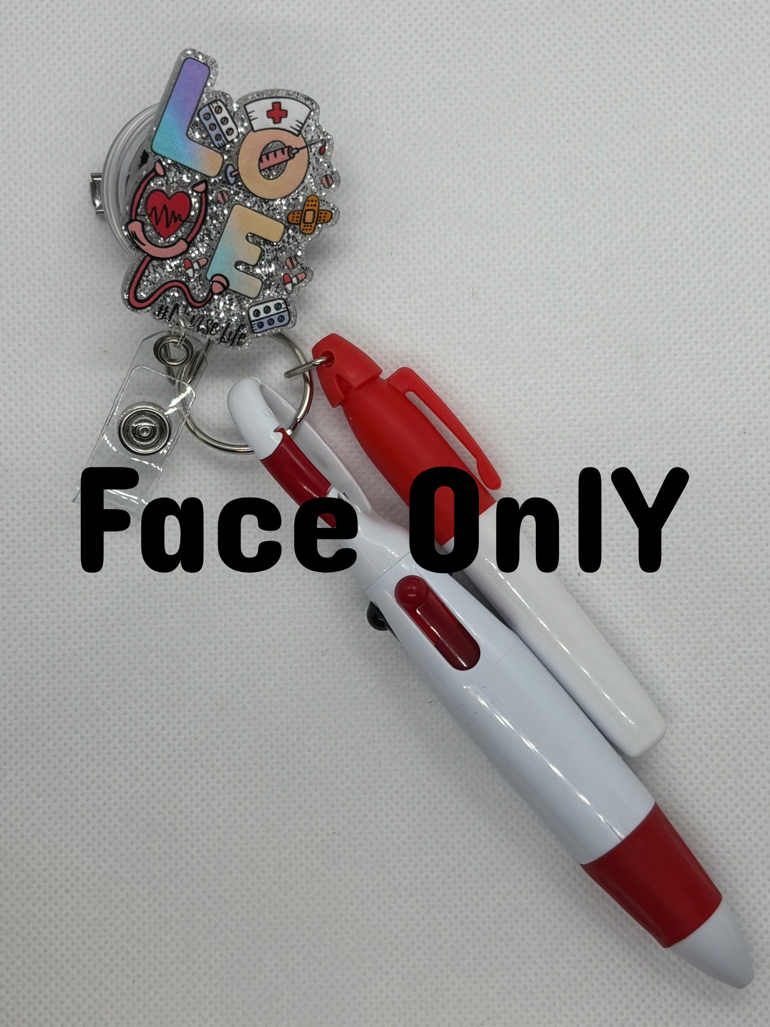 Medical LOVE Badge Face