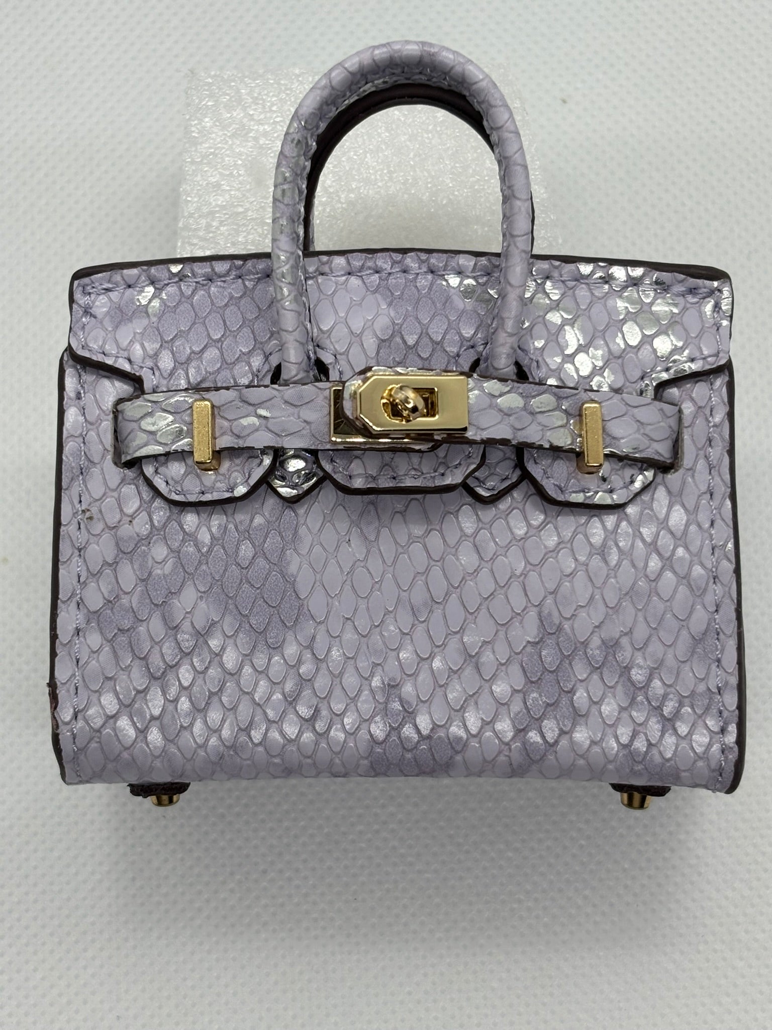 PURPLE MINI LEATHER PURSE
