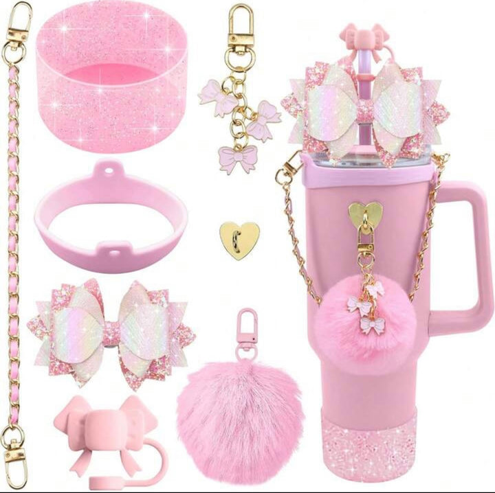 PIMP MY POUR - PINK BOW